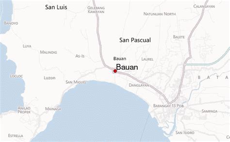 Bauan, Batangas, Philippines Weather Forecast .